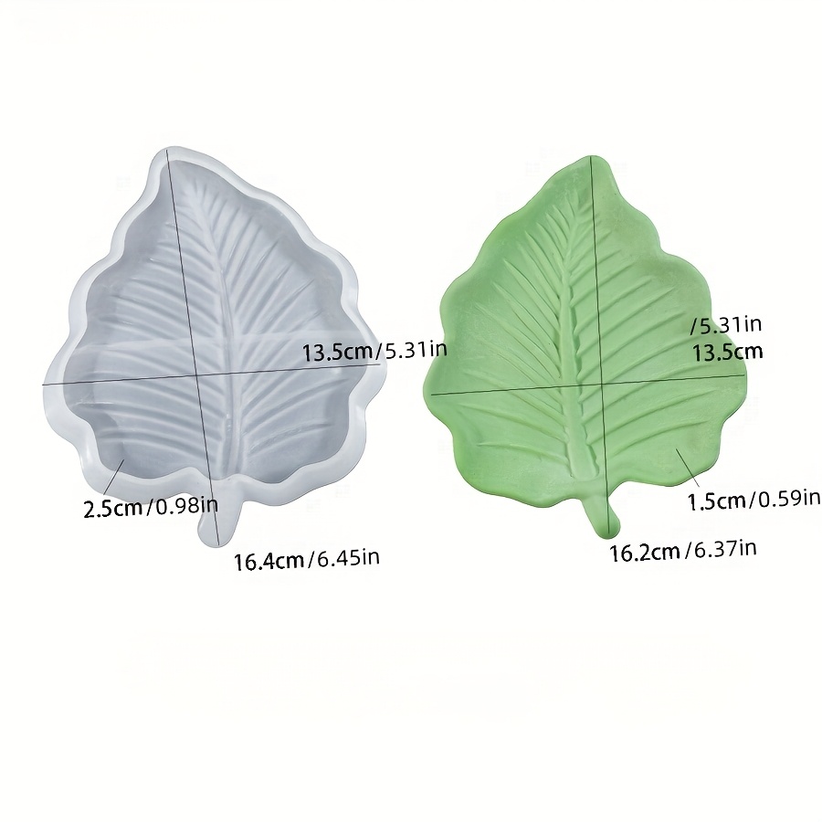 Dropper Mold, Leaf Tray, Silicone Mold, Gypsum Resin Storage Mold