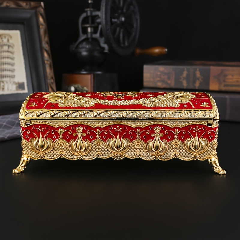 European-Style Retro Jewelry Box, Wedding Gift