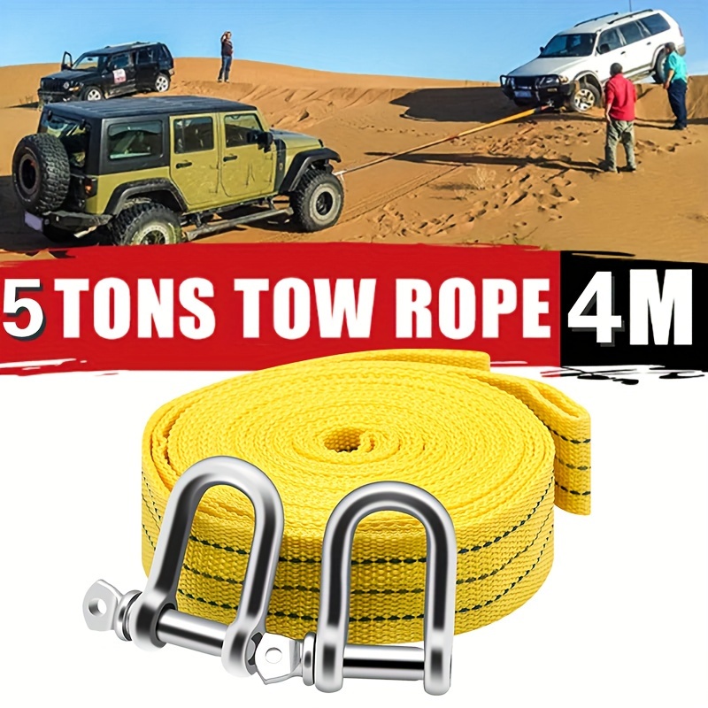 Heavy Duty 5 Ton Towing Rope Break Strength Nylon Recovery - Temu Australia