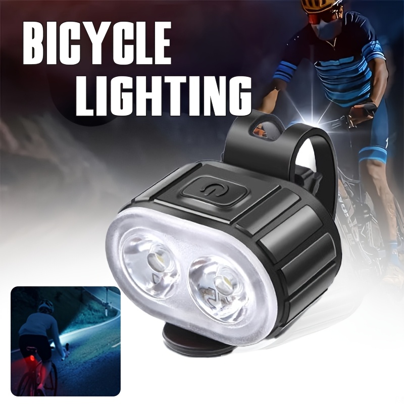 bicycle flashlight rechargeable HOKOLITE 2Pack 1500 Lumen Front Rear Bike Light, Waterproof The headlight utilizes the latest in high lumen technology with advanced lens designs and reflector optics Fenix BC45R Rechargeable Bike Light