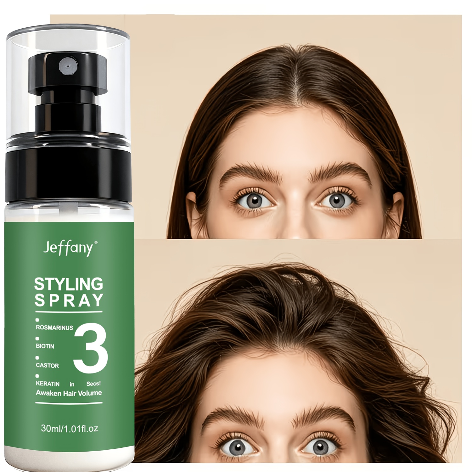 Volumizing Styling Spray for All Hair Types