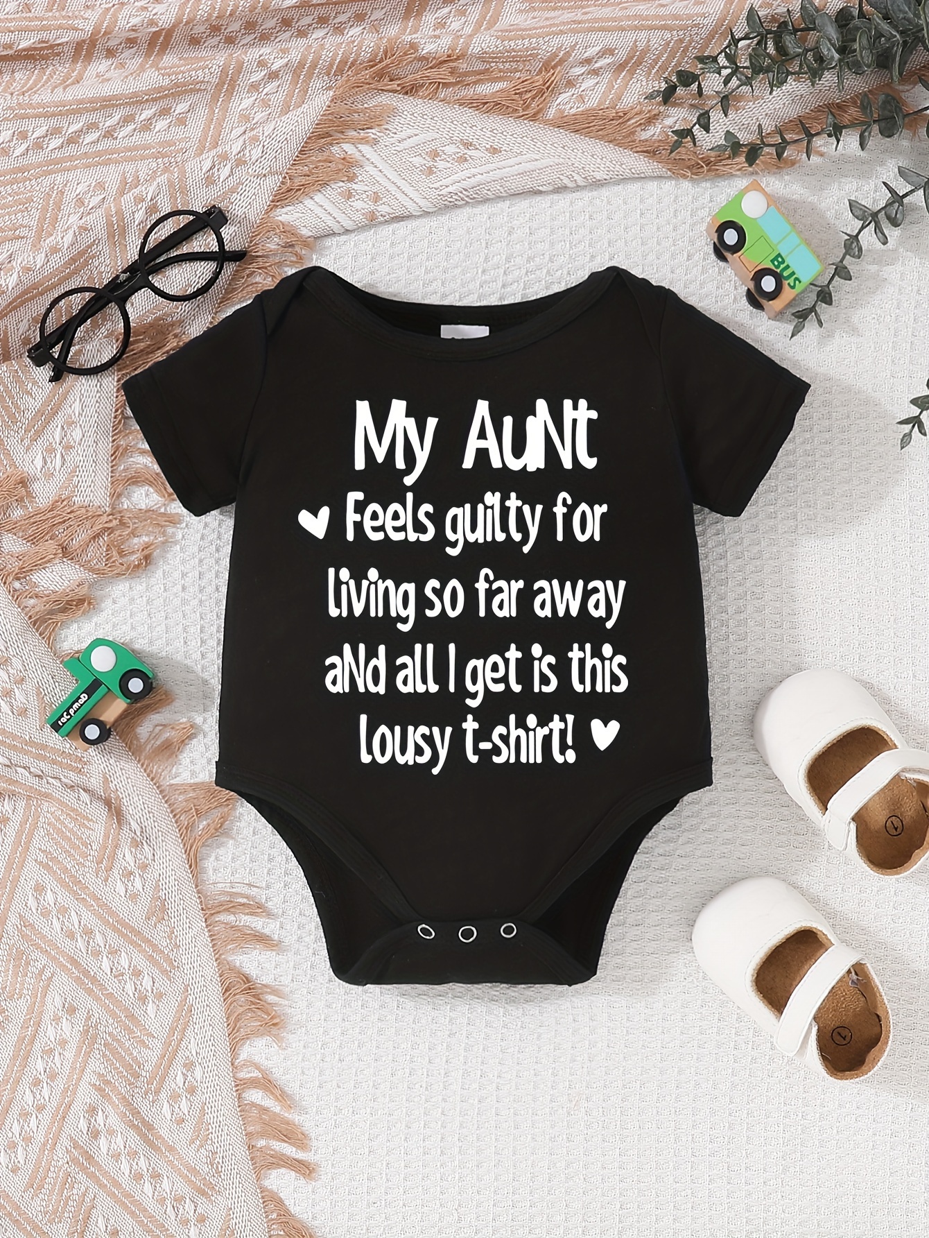 adorable aunt short sleeve onesie babies Temu Netherlands