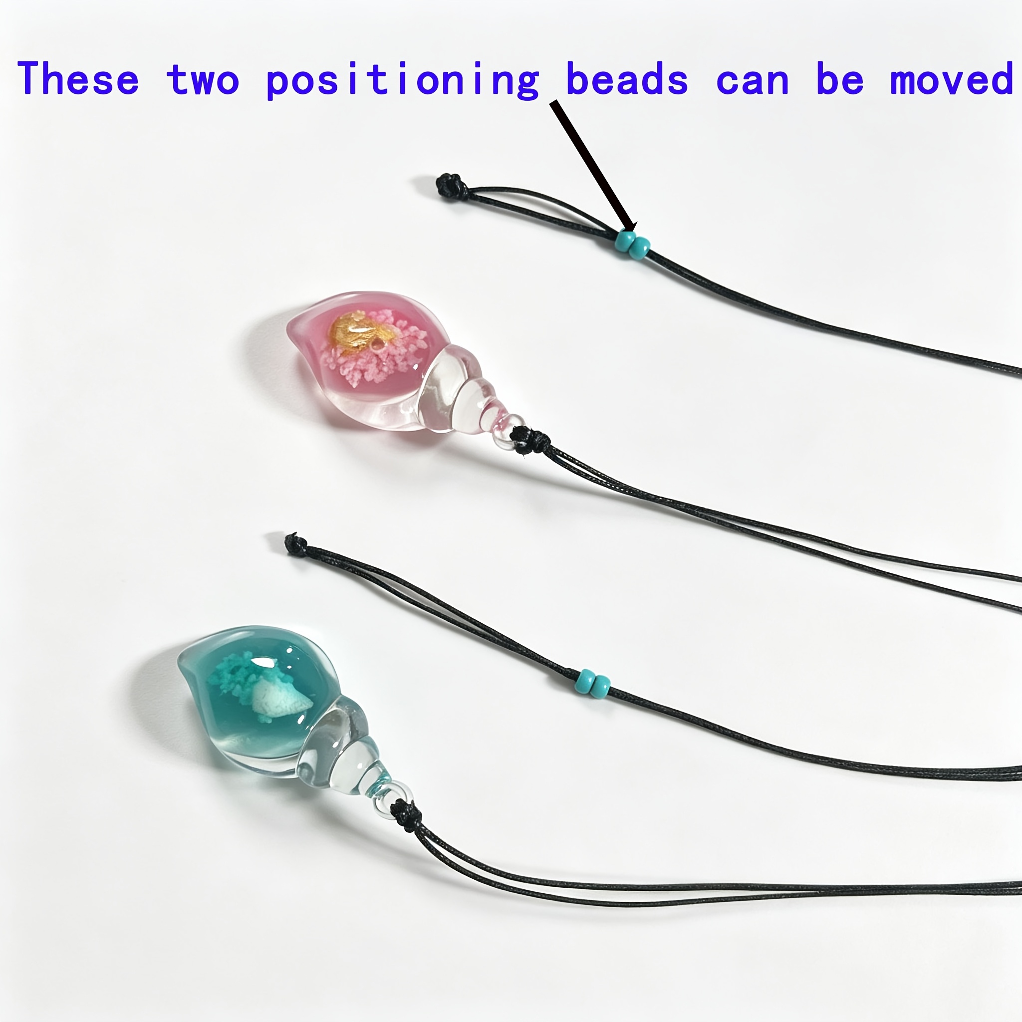 2pc Glow Seashell Necklaces, Romantic Nighttime Essentials