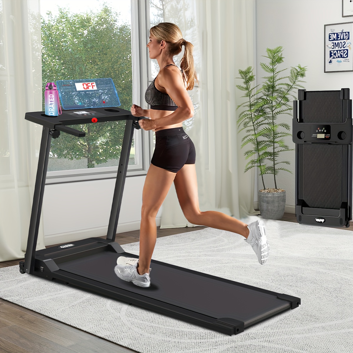 Fitness Beach Folding Treadmill Foldable Walking Pad FutureGlide