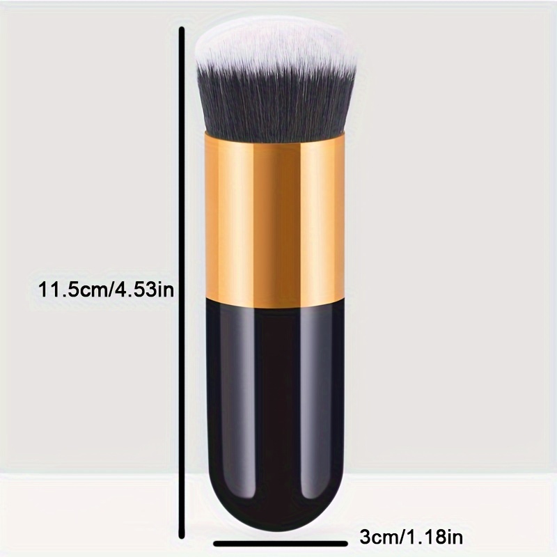 Luxury Powder Brush - Gentle, Long Bristles For Flawless Makeup Application, Ideal For Beginners & Types, Foundation, Setting, Contouring & Blush