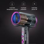 2400 high power high hair dryer hot and cold air temperature control and protection suitable for travel or home use