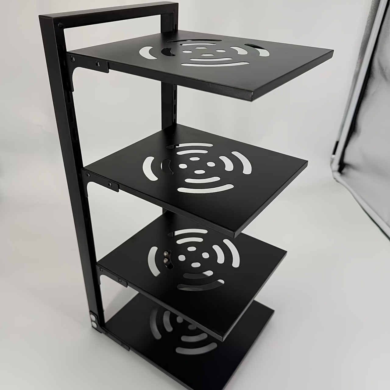 TEMU A Four-tier Adjustable Rack, Specifically Designed For Storing And Organizing Pans, Is Ideal For Use In Cabinets, Cupboards, And Kitchen