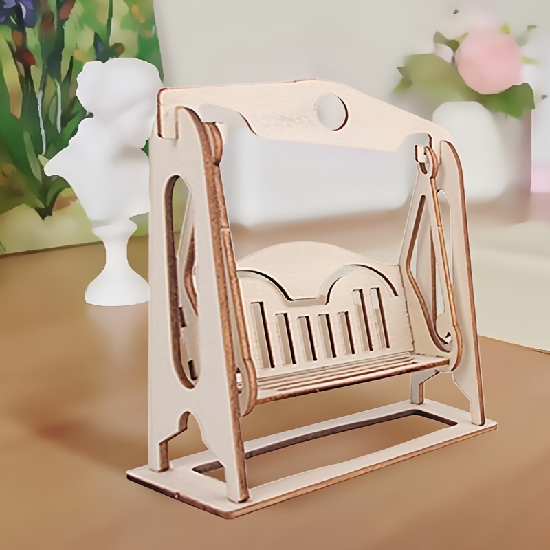 

[ ] Diy Wooden Kit - & Safe Toy, Set For Decor