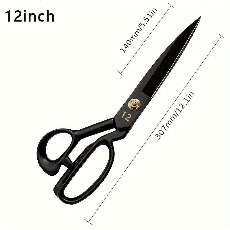 Sewing Scissors Fabric Scissors - Industrial Strength High Carbon Steel  Tailor Scissor Shears for Fabric Leather Sewing Dressmaking Tailoring Home