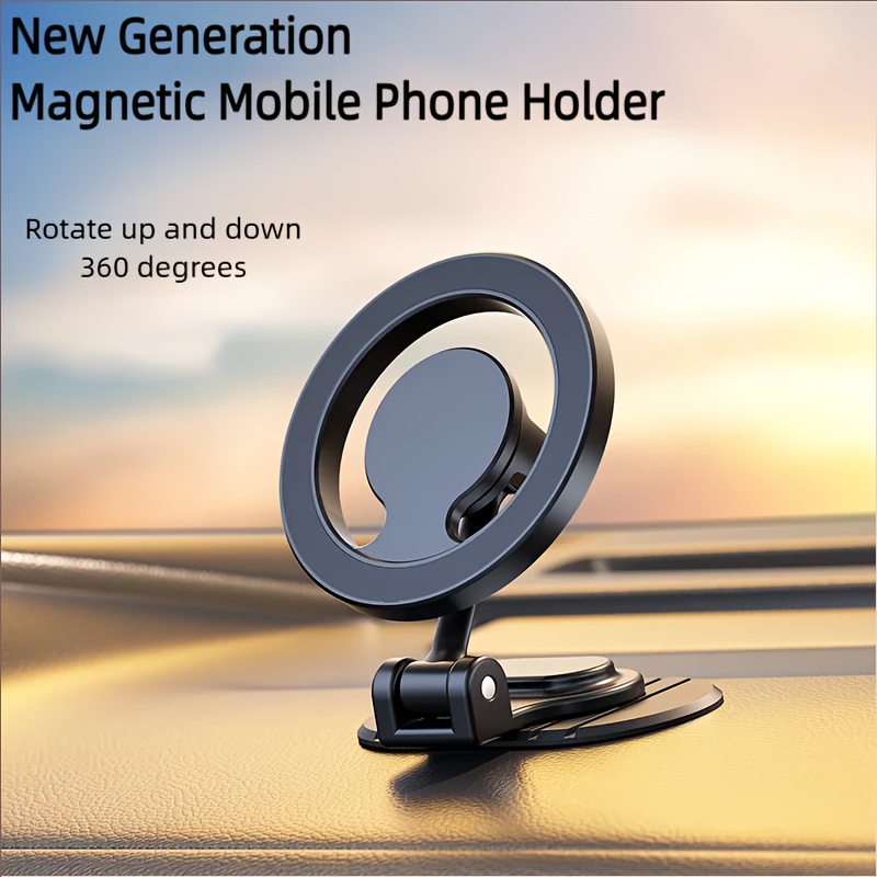 Ultimate Magnetic 1040 Rotating Car Phone Mount for iPhone 16/15/14 & Samsung 2 Magnetic 1040 Rotate Car Phone Holder Magnet Car Phone Mount Cellphone Bracket Support for Iphone 16 15 14 13 12 for Samsung And More Smartphones