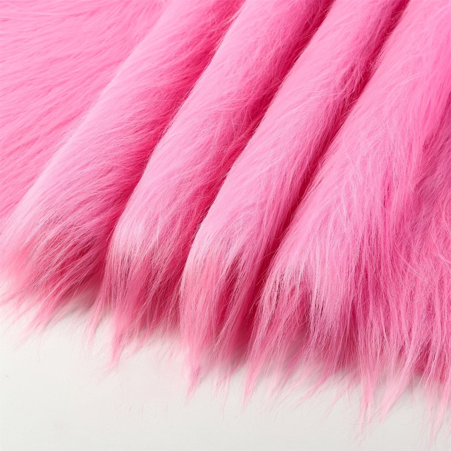 Image of 1 Piece Of 25*50cm Long Pile Plush Fabric Sewing Material Internet Celebrity Background Cloth Pet Supplies Diy Home Decor