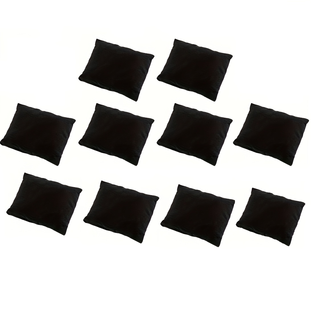 5pcs/10pcs Watch Pillow, Velvet Bracelet Watch Pillow, Small Black Velvet Pillow 3.34'' X 2.95'', Jewelry Display Pillow Bracelet Bangle Cushions For Gift Box