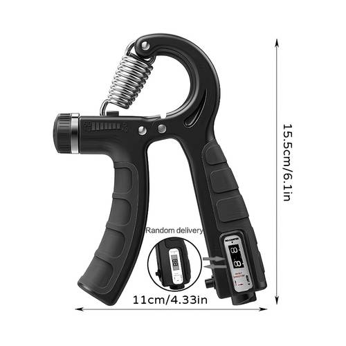 heavy duty adjustable hand gripper suitable for fitness 5 60kg 10 100kg strength training with weight settings hand forearm muscle builder for gym wrist pull weightlifting full body workout equipment