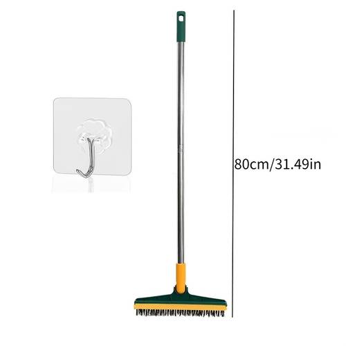 item picture 2pcs set of 2 in 1 floor scrapers and cleaning brushes cleaning brush and hook multi purpose cleaning tools glass and floor scraper tools 180 effective cleaning of dry and wet use