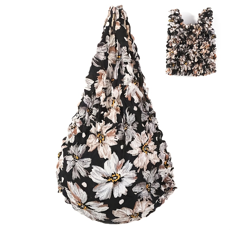 Image of New Internet-famous Magic Retractable Bag, Bubble Multi-functional Stretch Shopping Bag, Machine Washable, Suitable For Travel, Shopping, And Daily