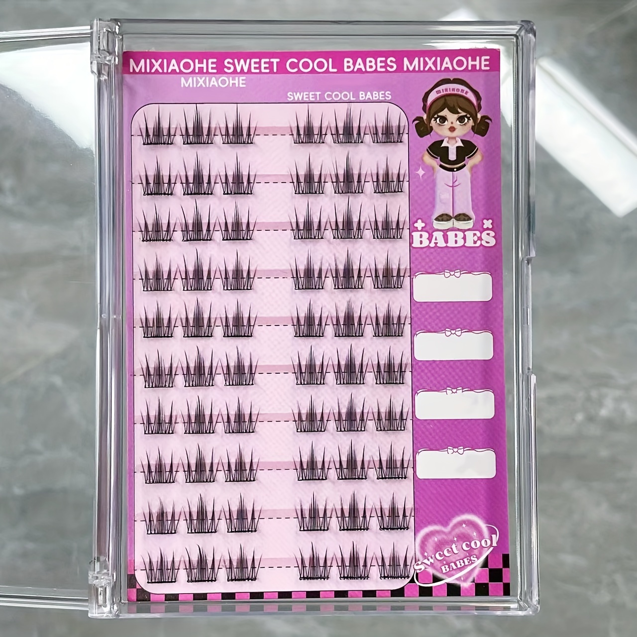   no   false eyelashes for beginners 60 cluster piece natural to   10mm 13mm length d       cosplay details 1