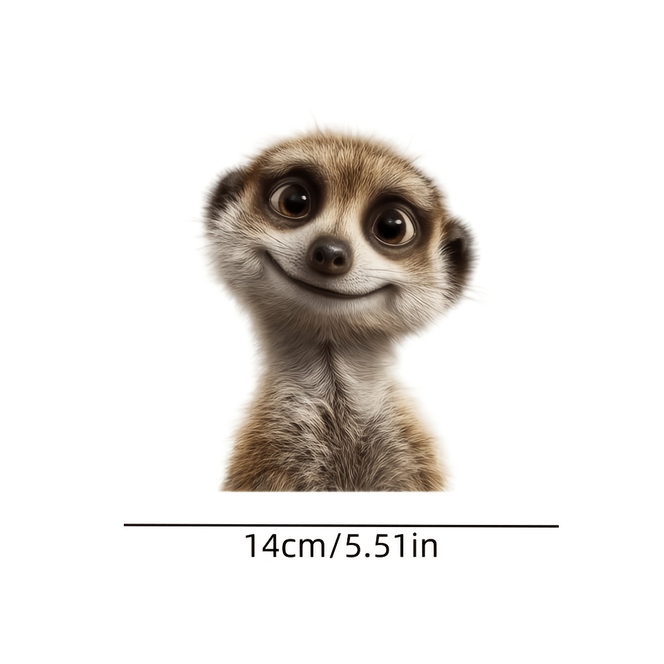 Car Sticker; Adorable - Creative Car Decal For Laptop, Vehicle Body, And Glass Decoration
