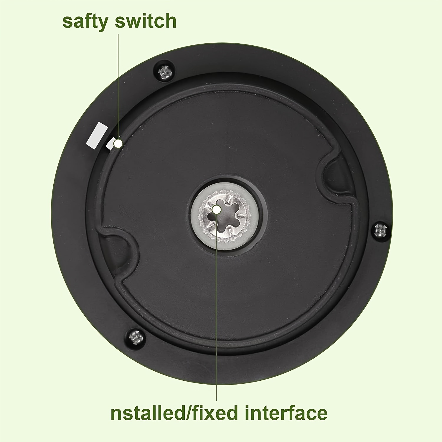   electric food processor chopper 4 stainless steel blades single bowl multifunctional for meat vegetables fruits nuts   easy clean effortless meal   gadget Product details 3