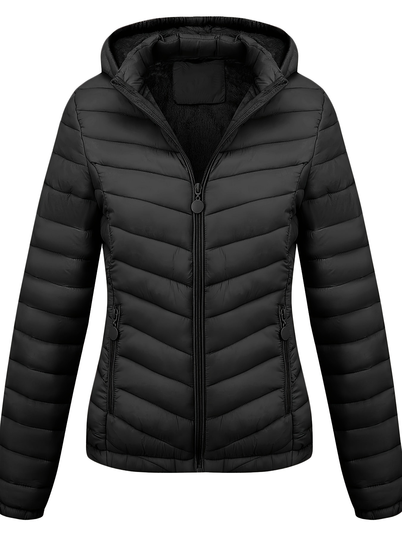 leichte nylon kapuzenjacke damen – elegante langarm mantel Temu