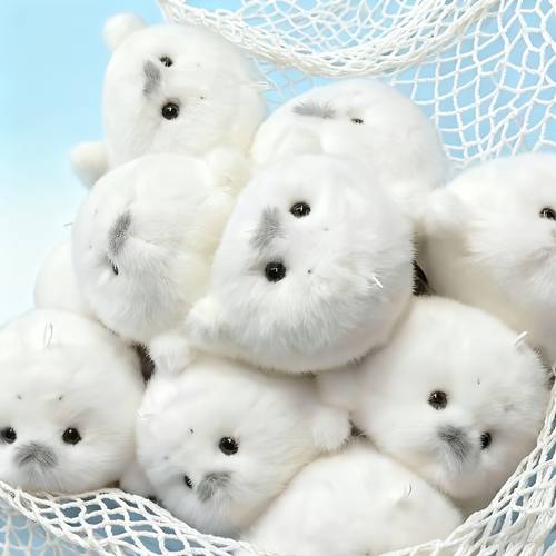 1pc new style realistic sea lion plush toy cute little sea lion plush soft perfect as a gift without battery