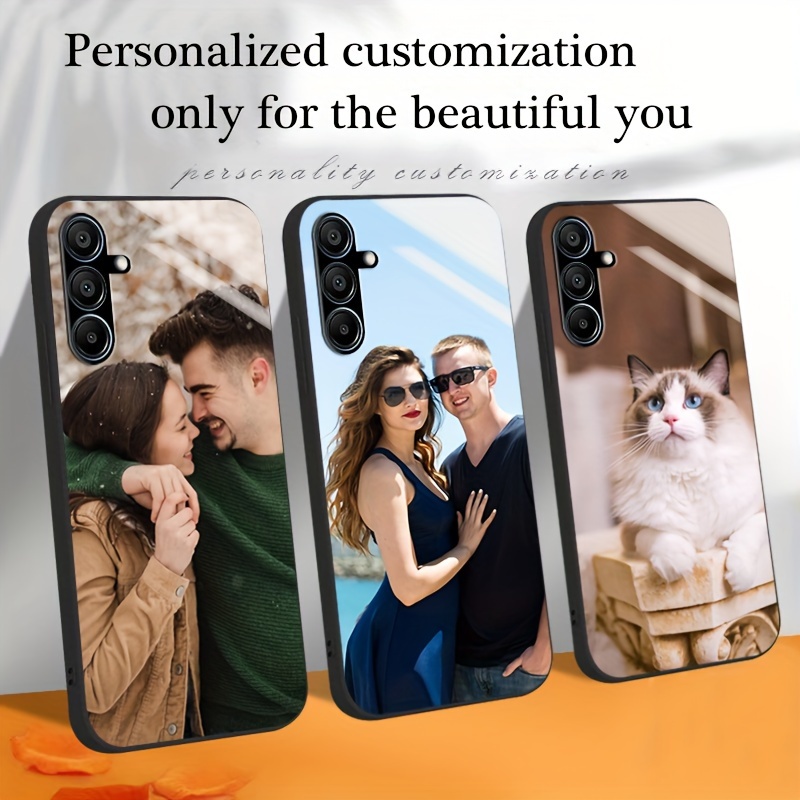 

Coque de téléphone portable personnalisée, motif photo DIY pour GalaxyA15/A14/A16/A55/A54/A35/A34/A25/A13, cadeau de Noël, cadeau d'Halloween