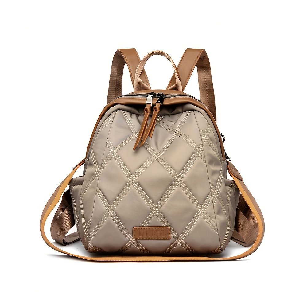 Japanese-style Trendy Backpack For Women, -inspired Minimalist Versatile Multi-functional Dual-use Tote Bag, Large Capacity Casual Simple Backpack