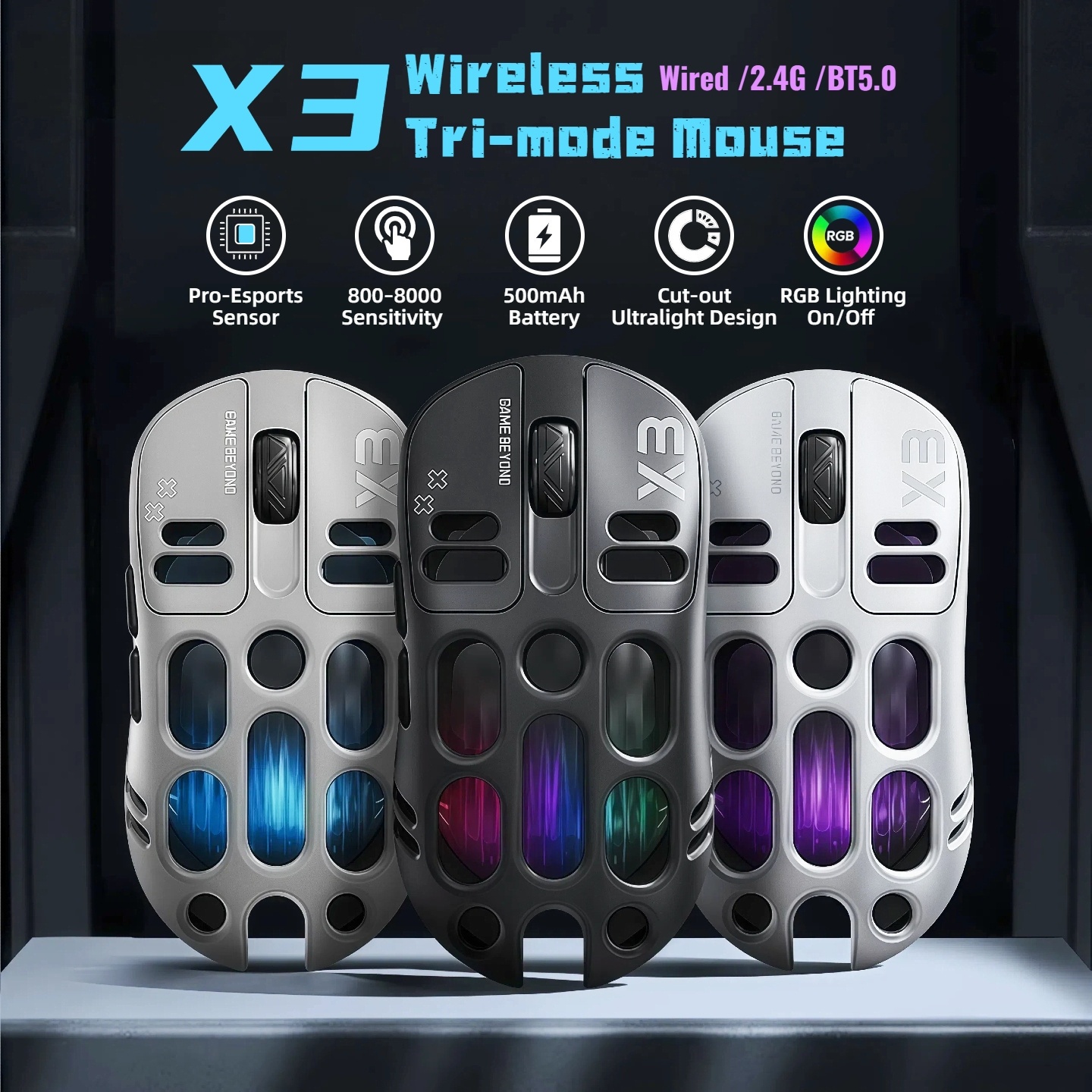 gaming mouse with side buttons sold on Temu United States