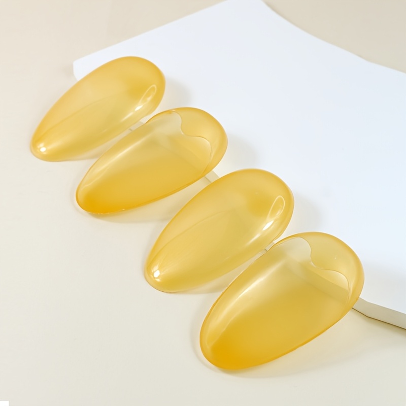 4pcs Hair Dyeing Ear Covers, Hair Oil Ear Covers, Hair Straightening Ear Covers, Hair Dyeing And Straightening Tools, Disposable Ear Covers