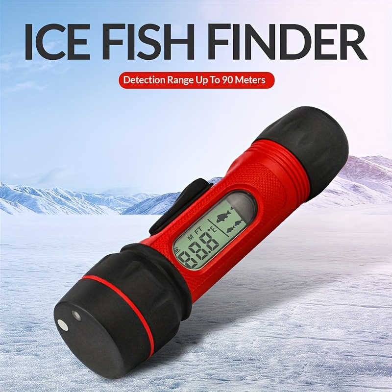 Erchang F12 Digital Fish Finder Echo Sounder 100m Depth Portable Waterproof Sonar  Fish Finder For Winter Ice Fishing, Check Out Today's Deals Now