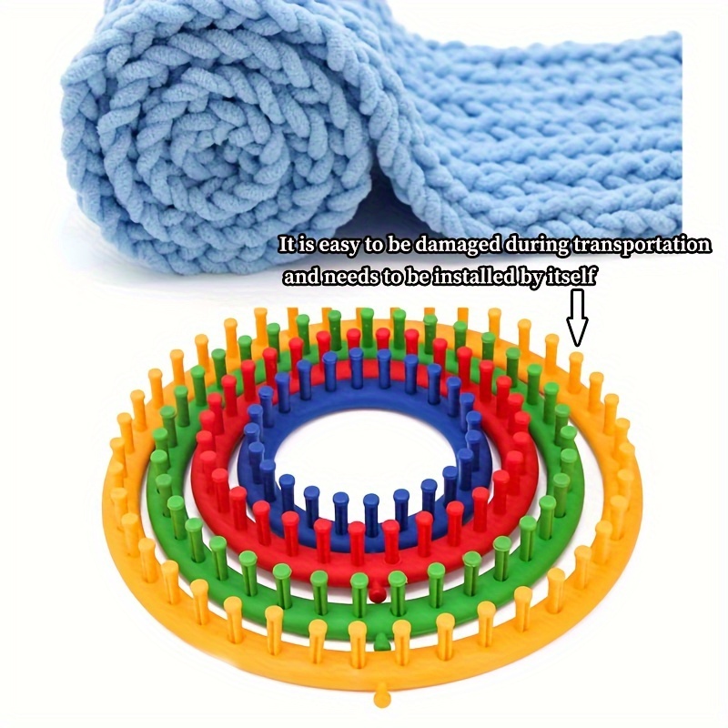 

4- Diy Knitting Set For Scarves And - Round Knitting Interchangeable - Weaving Accessories