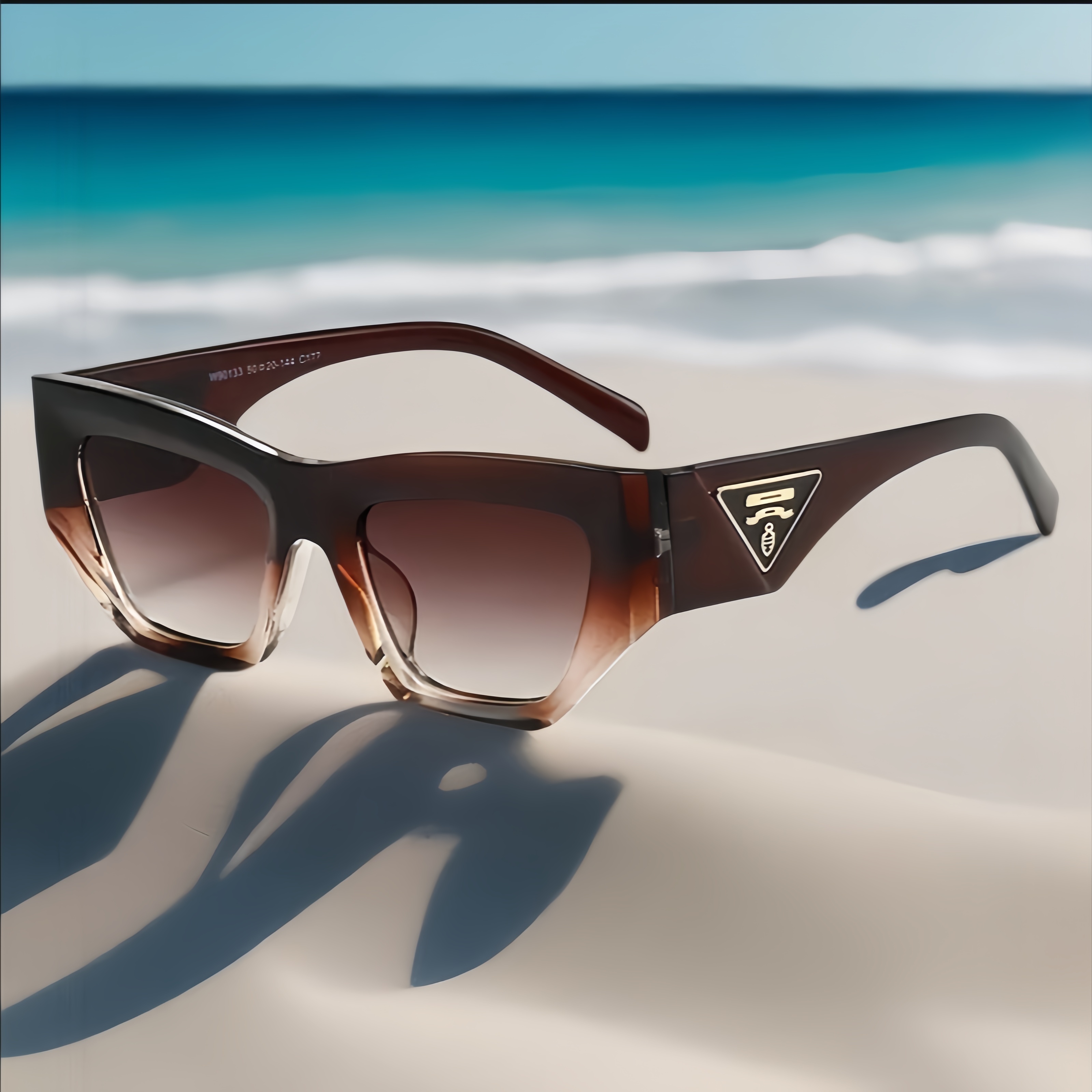 

2024new Light Luxury Trend Square Frame Fashion Sunglasses Women's Sunshade Sunglasses
