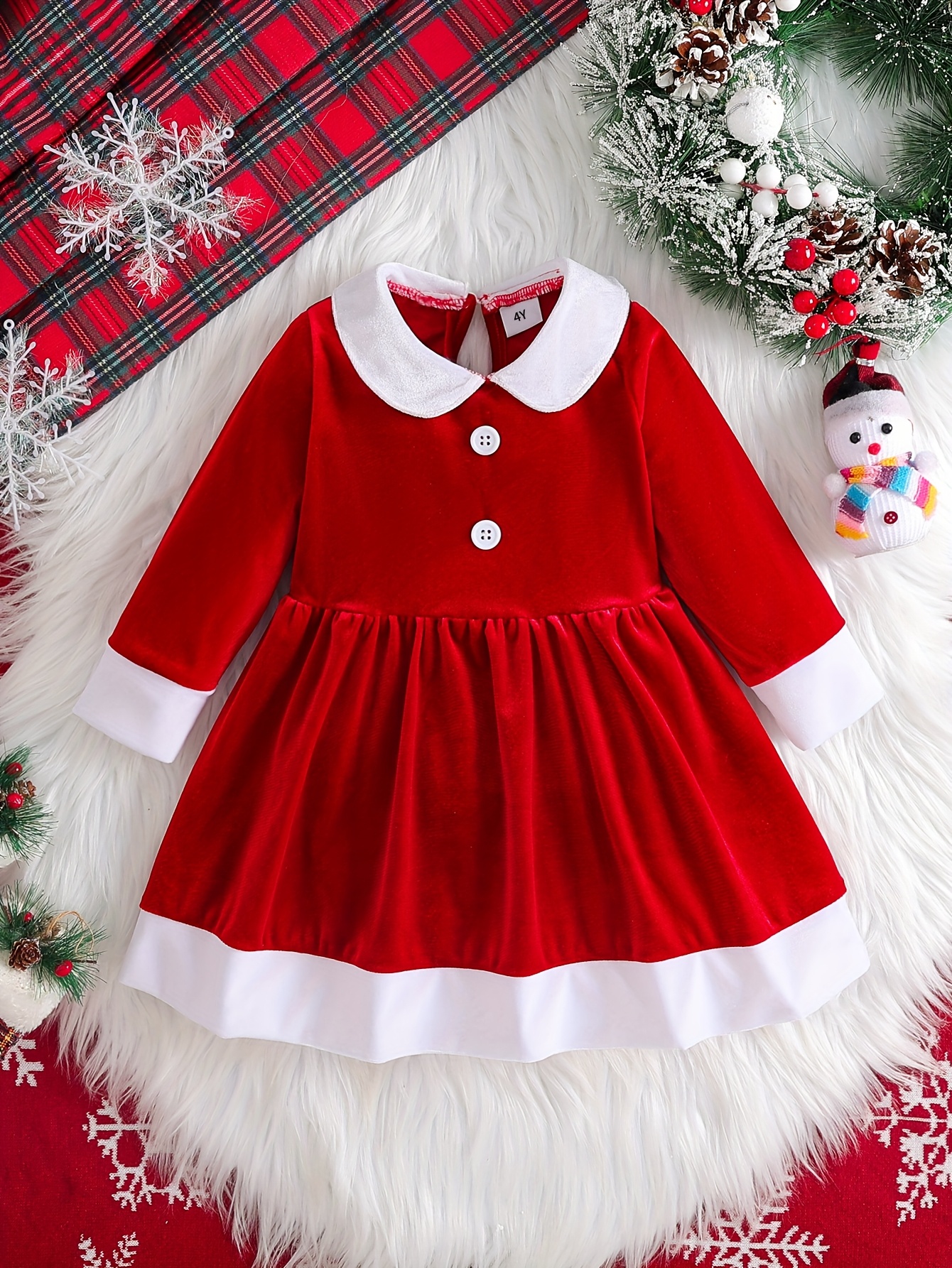 3 8 year old girl autumn red white contrast - Temu Oman
