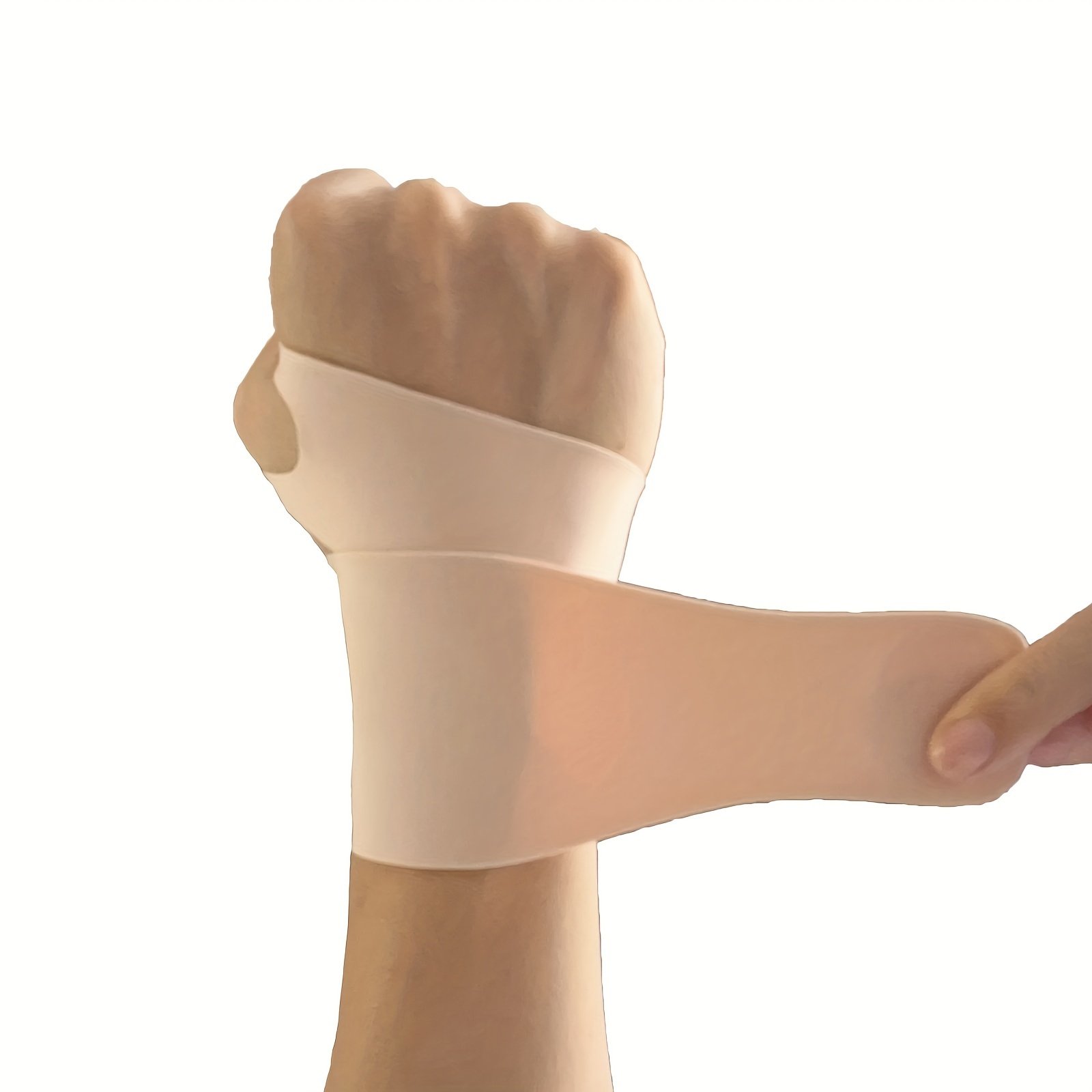 Ultra-Thin Elastic Sports Wristbands for Versatile Support