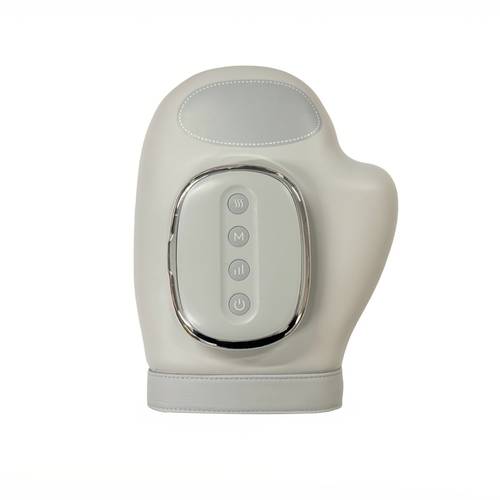 a portable wireless usb rechargeable smart hand massager with hot compress massage featuring 5 levels multiple massage and options its fully wraps and fingers