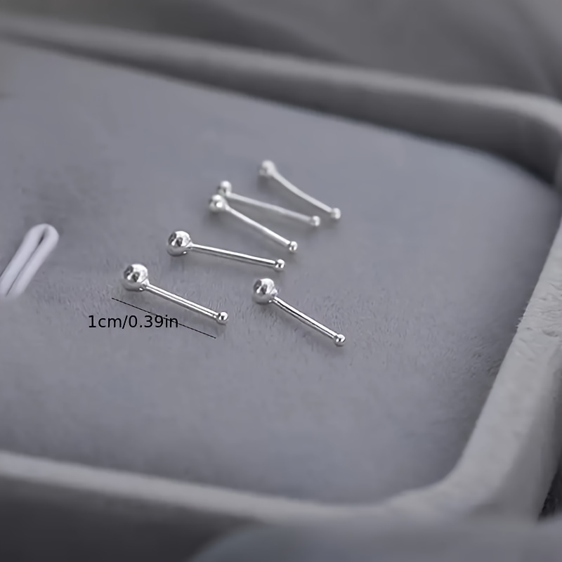 2 Pcs Set Tiny Beads Stud Earrings, Leisure Style