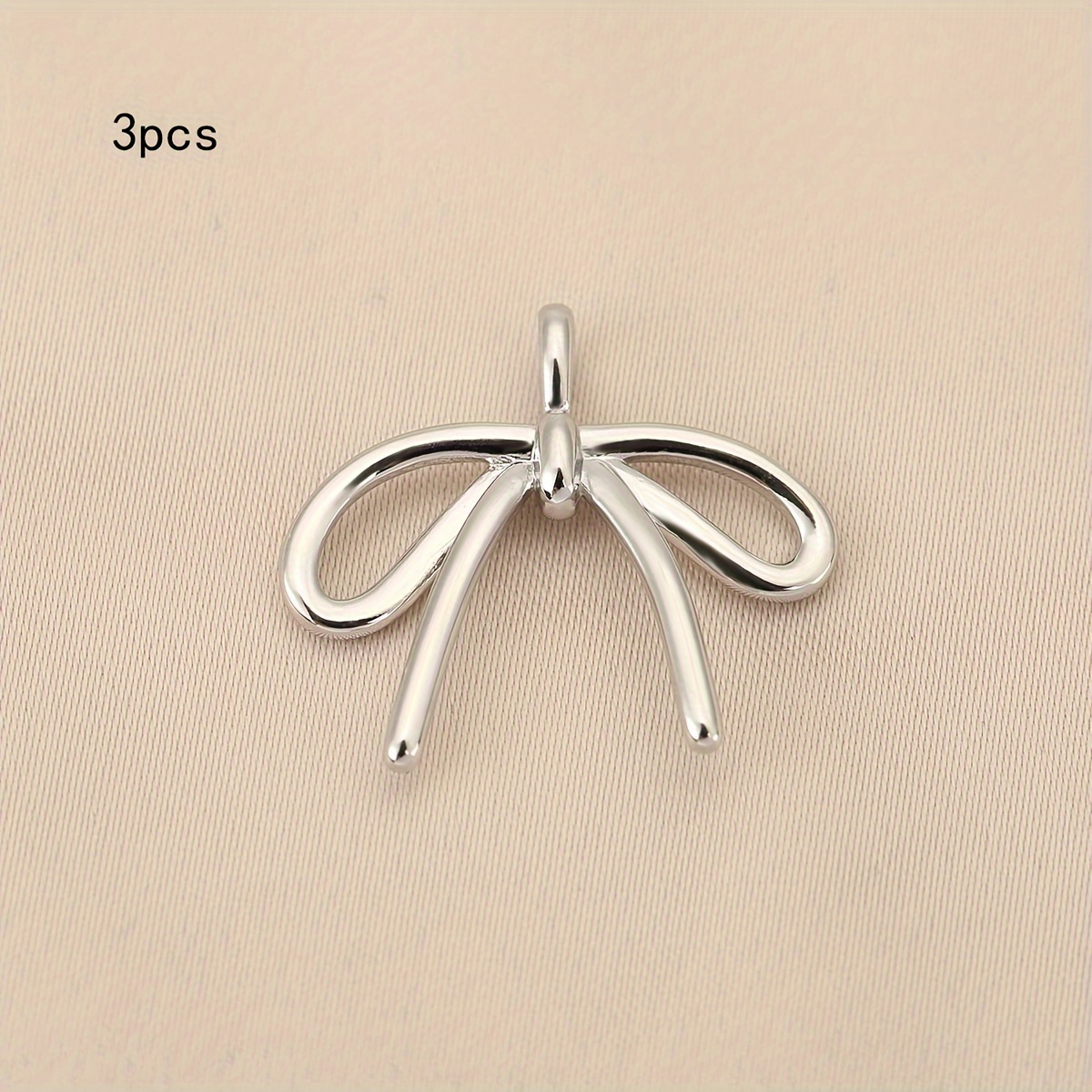 Image of 3pcs, European And American Simple And Versatile Fashion Temperament Copper Jewelry Diy Pendants, Suitable Like To Assemble Their Own Styles, Suitable For As Gifts