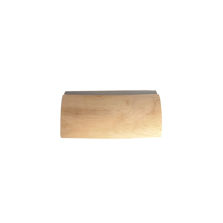 TEMU Peigne de toilettage pour chevaux en bois, outil de toilettage, peigne à cheveux, cheveux , auto-nettoyant