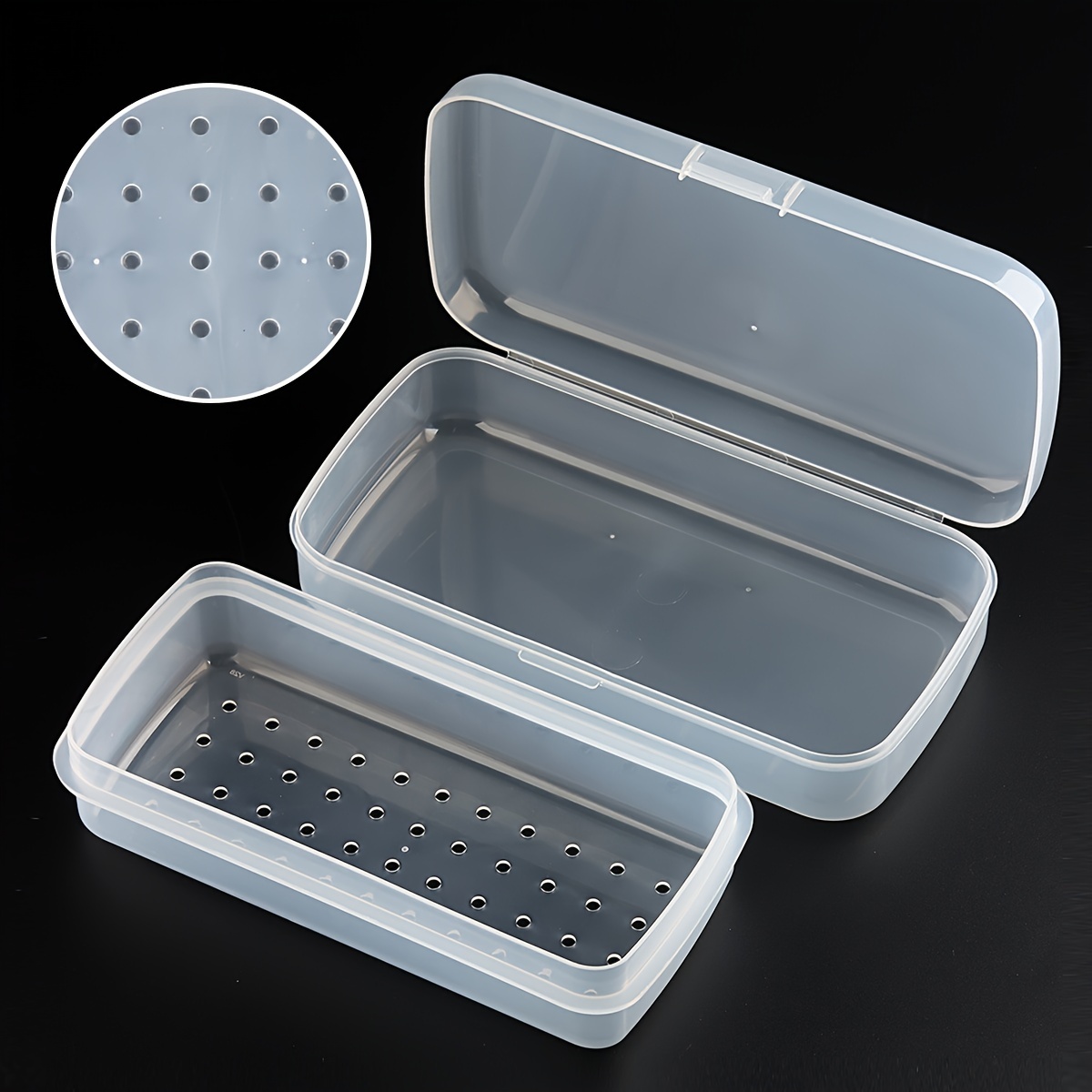 

Sterilizing Storage Box For Manicure Tools, Removable With Filter, For Cleaning Tools, Storage Box For Nails, Manicure Tools