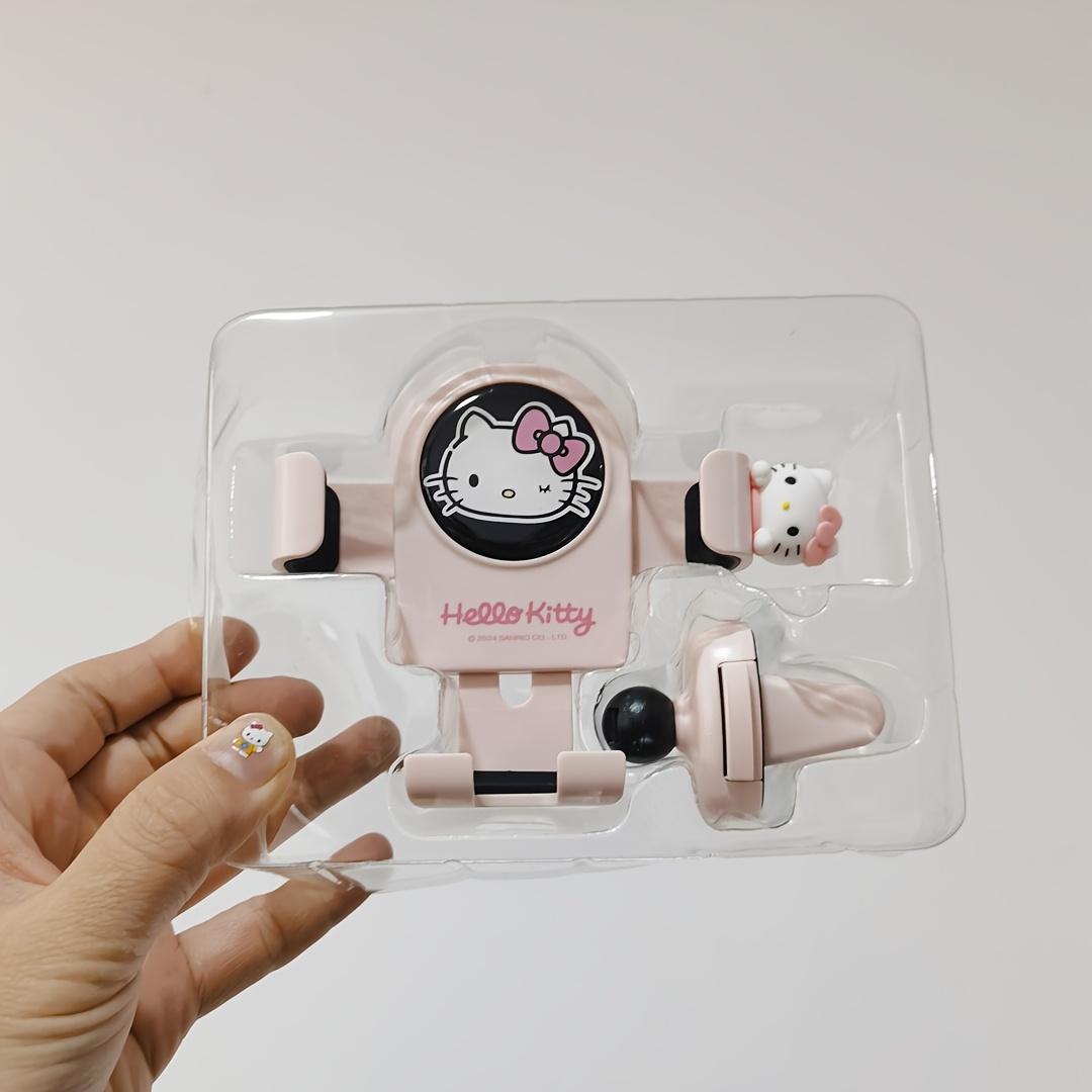 Hello Kitty Phone Car Mount Holder Car Vent Navigation Holder Suction Cup Car Mount