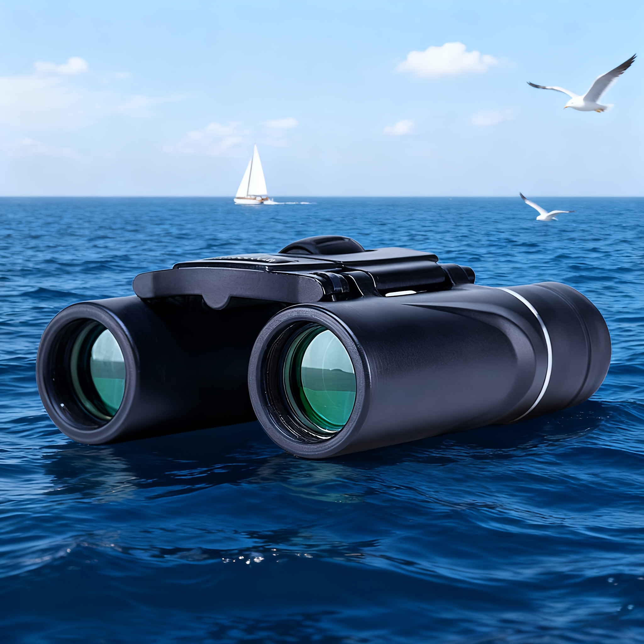 E-shop HD 10X25 Fernglas mit leichtem Gewicht (160G), Handflächenklein: Ideal für Outdoor-Aktivitäten und als Weihnachtsgeschenk