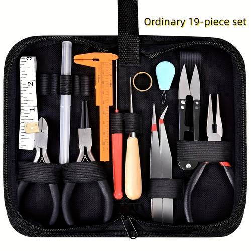 1 set jewelry making kit portable compact jewelry repair kit for jewelry making and repair