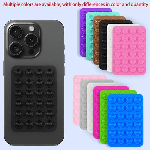 in 1pc 2pcs 3pcs or 12 different colors the only difference is or silicone suction cup square single holder portable phone stand
