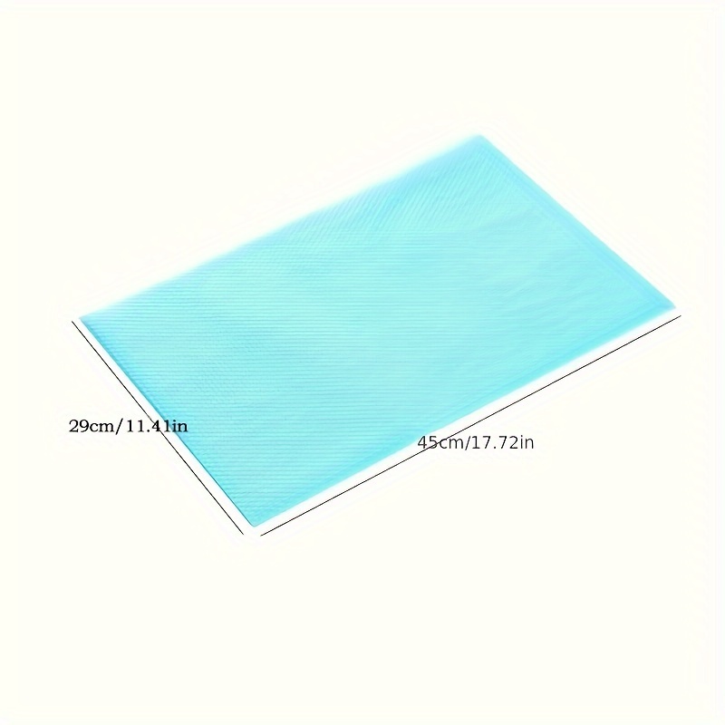 4pcs Blue Refrigerator Liners Mats Washable, Refrigerator Mats Liner  Waterproof Oilproof, Fridge Liners For Shelves, Cover Pads For Freezer  Glass Shelf Cupboard Cabinet Drawer