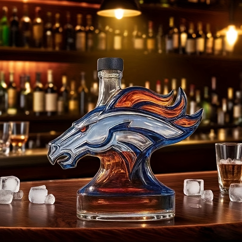 gift a wine shaped whiskey bottle