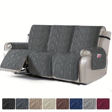 Cheerwees 3-Seater Cushion Sofa Cushion Sofa Cover Cushion Sofa Non-Slip Sofa Cover Protective Cover with Elastic Band