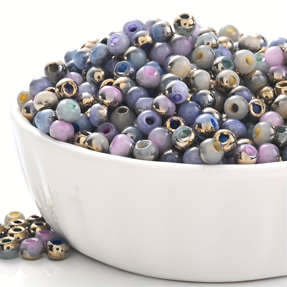 4mm Vibrant Glass Seed Beads for DIY Jewellery Making