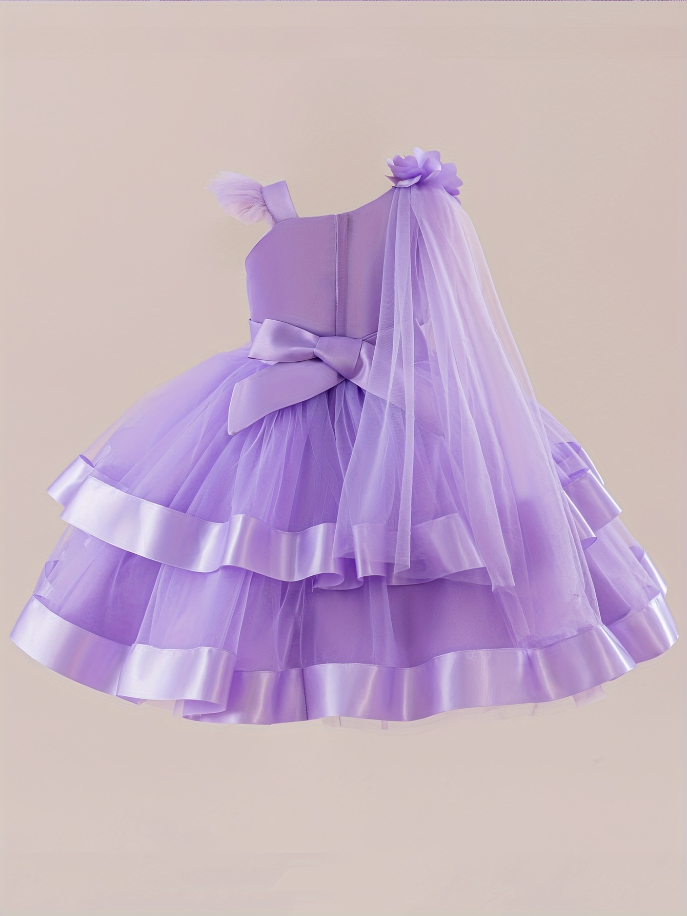 open lace back dress The Princess Dress in Lavender Dream main image 0