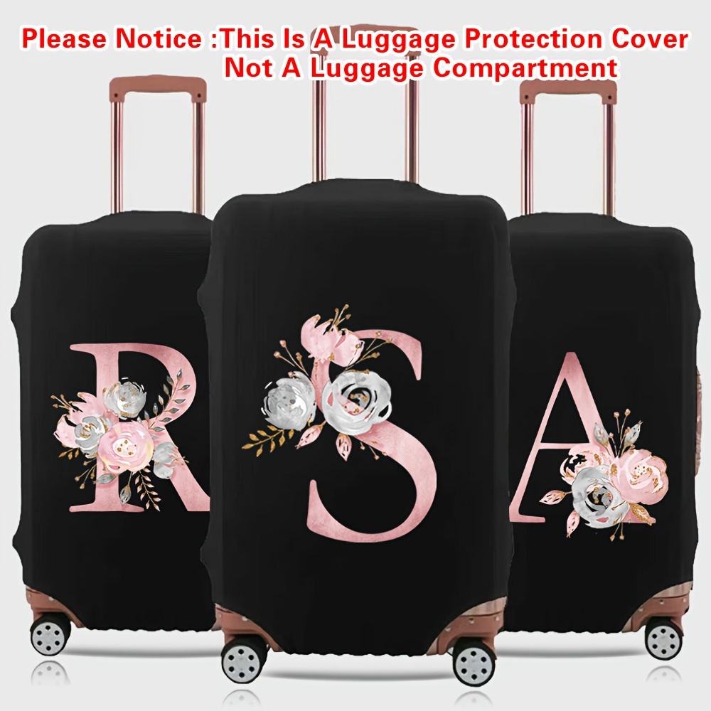 Elastisch Schutzhülle Trolley Koffer Gepäck Aufbewahrung Aufdruck {