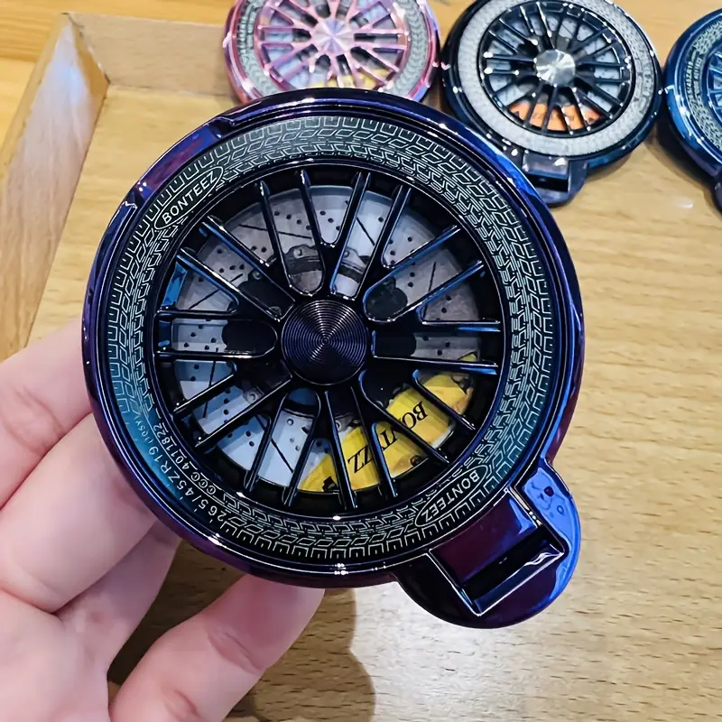 cool rotating hub magnetic phone ring holder abs material mount ideal for holding smartphones and accessories accessory holder decorative phone holder secure phone grip phone ring holder details 8