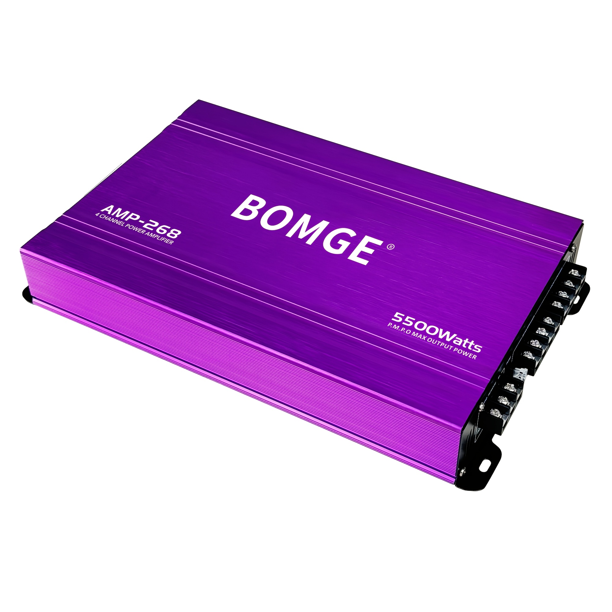 TEMU Professional 4 Channel Vehicle Amplifier Max 2500 5500 Watts Power Amplifiers Dub For Subwoofers And